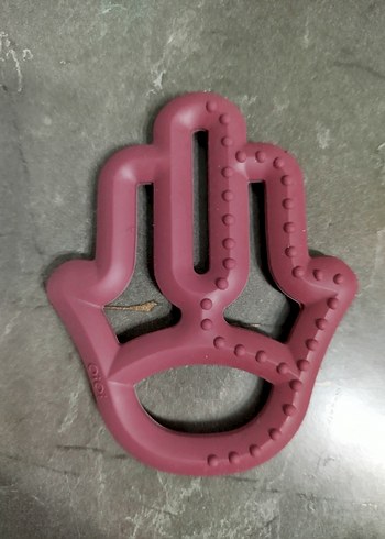 OiOİ Pembe Silikon Emzik ve Diş Kaşıyıcı - Görsel 5