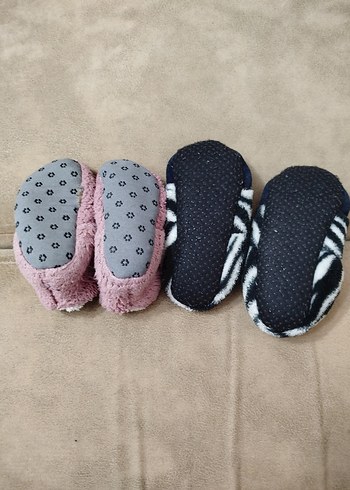 Kız Çocuk Sıcak Ev Terlikleri pembe 19 digeri 21 numara falandir - Görsel 3