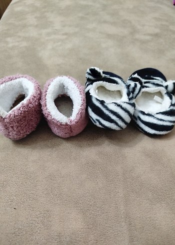 Kız Çocuk Sıcak Ev Terlikleri pembe 19 digeri 21 numara falandir - Görsel 2