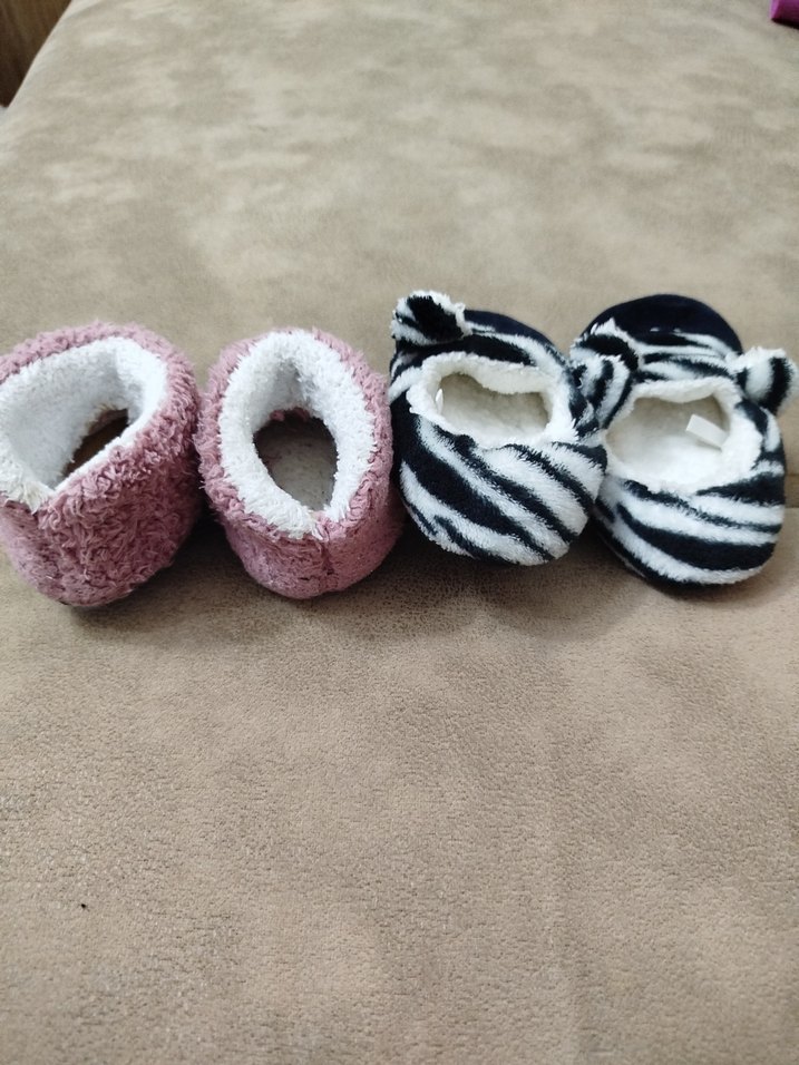 Kız Çocuk Sıcak Ev Terlikleri pembe 19 digeri 21 numara falandir - Görsel 2