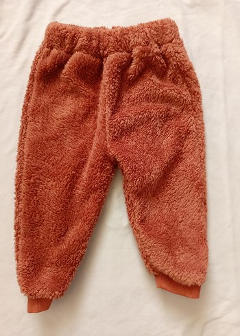 9 Ay Beden kahverengi Renk Kahverengi Peluş Bebek Kız Takımı