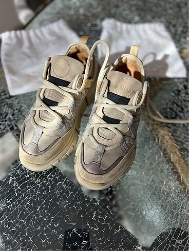 37 Beden camel Renk Chloe Sneaker