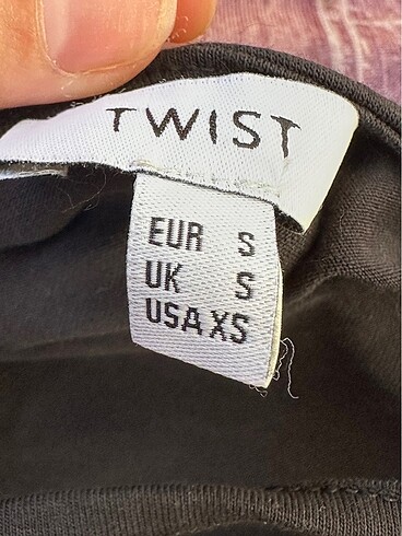 s Beden Twist sırt detaylı crop
