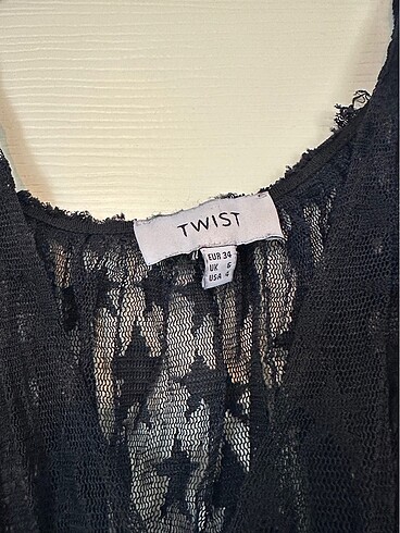 xs Beden Twist elbise içlikli