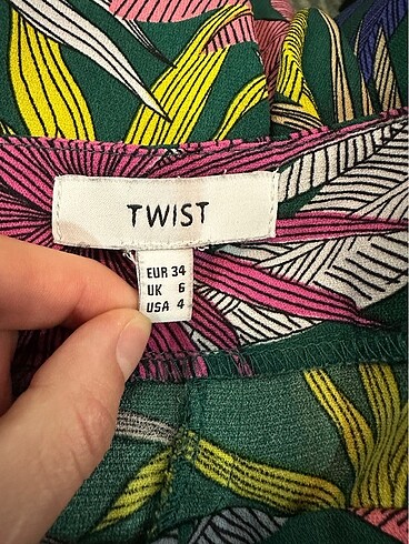 xs Beden Twist pantolon