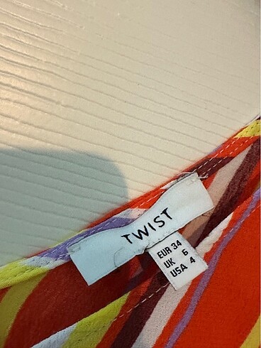 xs Beden Twist elbise