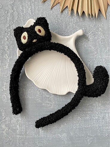 Kedi Peluş Taç