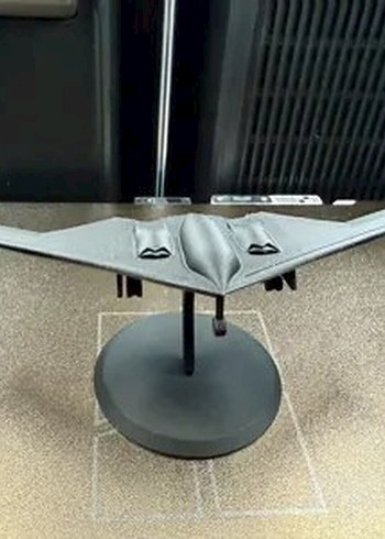  Beden Renk Siyah Model Uçak Maketi