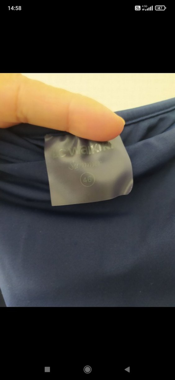 LC Waıkıkı Lacivert İnce Askılı Kadın Mayo - Görsel 2