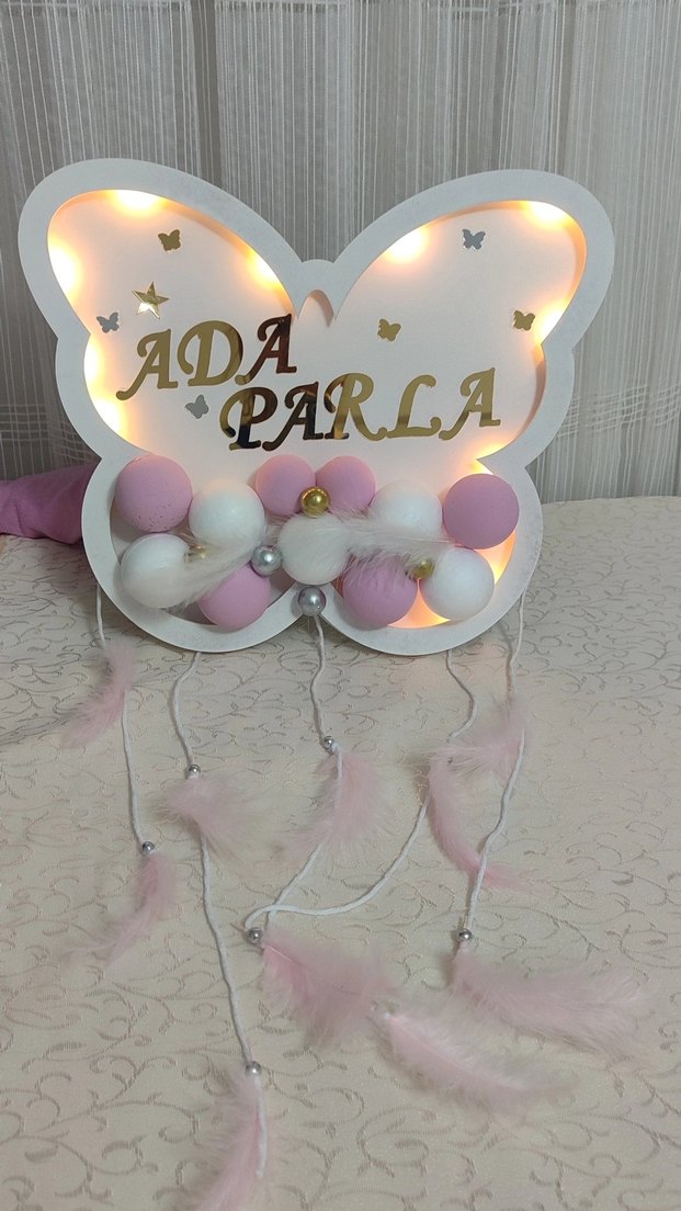 Beyaz Baskılı Pamuk Çocuk Yastığı - Görsel 3