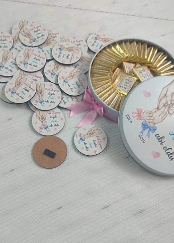 çikolata kutusu ve magnet - Görsel 4