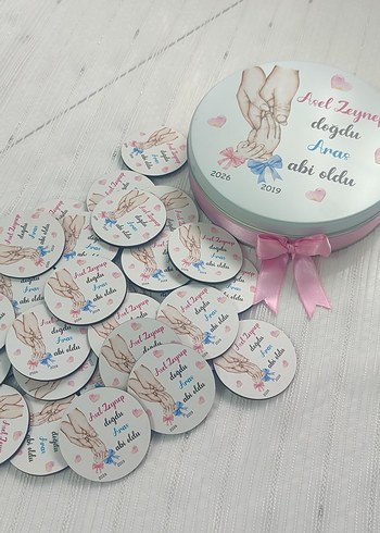 çikolata kutusu ve magnet - Görsel 3