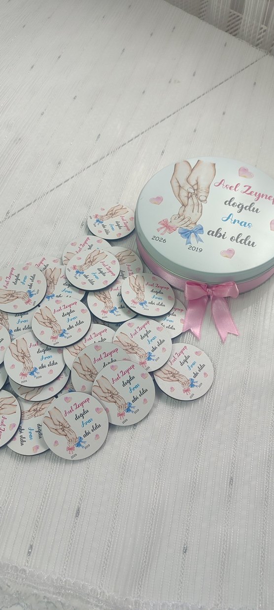 çikolata kutusu ve magnet - Görsel 3