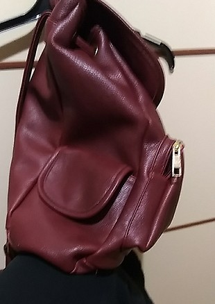 Diğer bordo sırt çantası