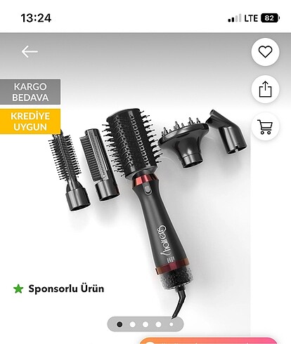 Hairens saç şekillendirici set