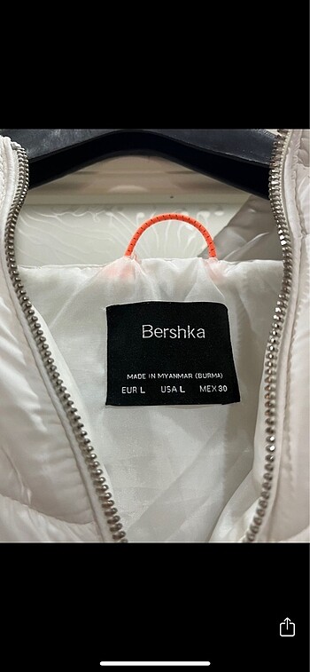 Bershka Bershka Kadın Beyaz Mont