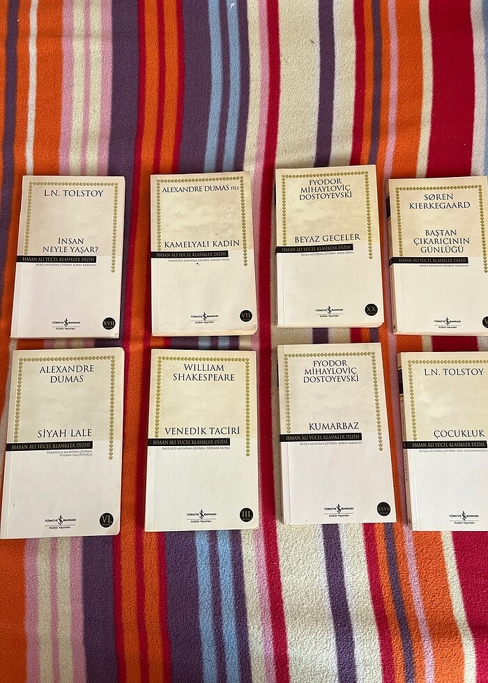 Hasan Ali Yücel Klasikleri İş Bankası Yayınları (8 Kitap Seti) - Görsel 2