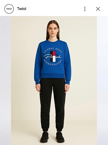 Twist Sweatshirt L Beden