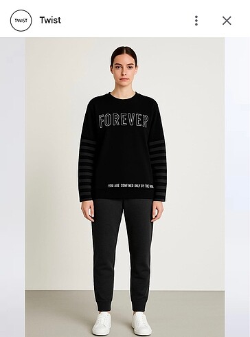 Twist Sweatshirt S Beden