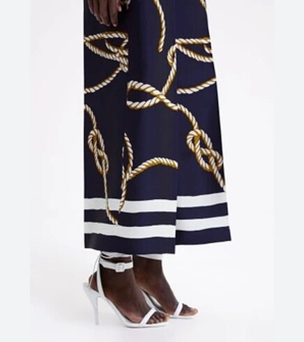 Zara Zara Saten Pantolon M Beden