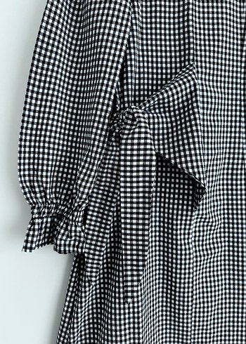 Twist Pötikareli Elbise S Beden - Görsel 5