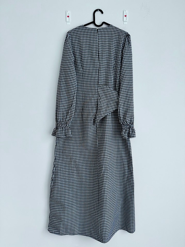 Twist Pötikareli Elbise S Beden - Görsel 4