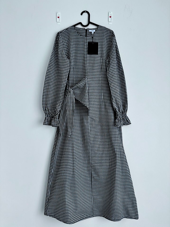 Twist Pötikareli Elbise S Beden - Görsel 2