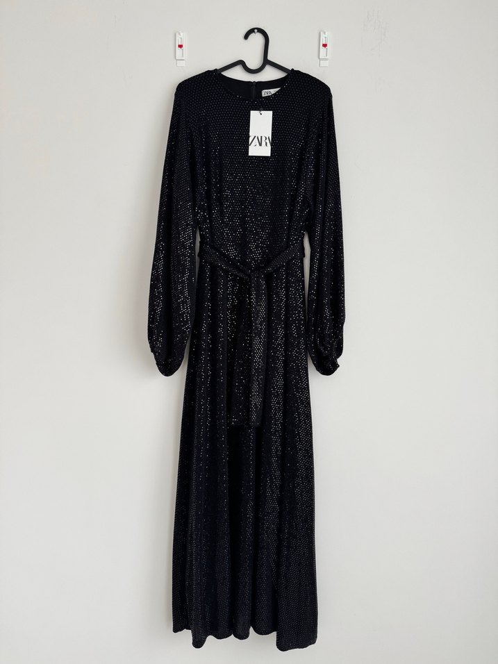 Zara Pullu Elbise S Beden - Görsel 2