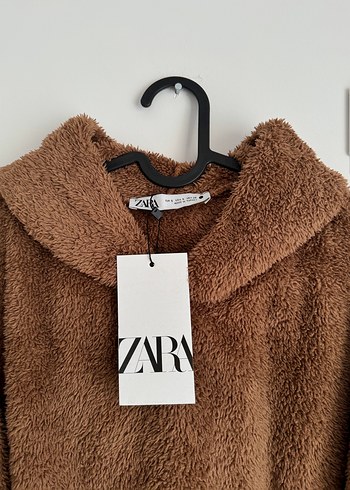 Zara Peluş Sweatshirt S Beden - Görsel 3