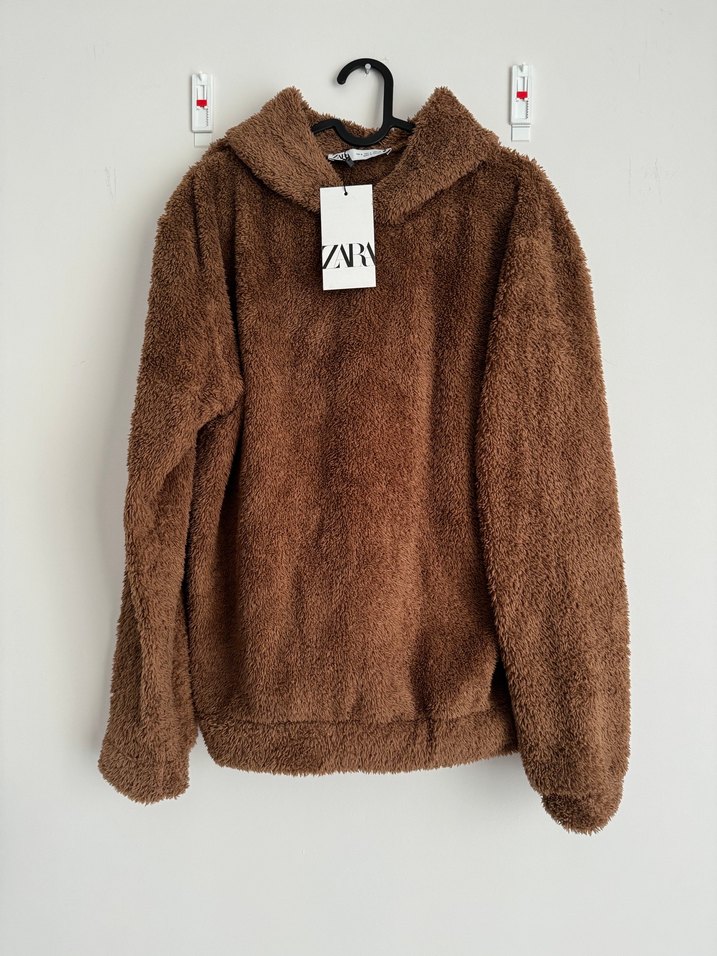 Zara Peluş Sweatshirt S Beden - Görsel 2
