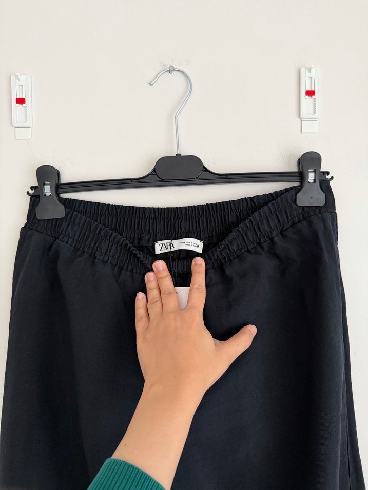 Zara Tencel Pantolon M Beden - Görsel 3