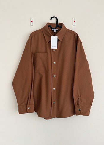 İpekyol Kaşe Gömlek L Beden - Görsel 2