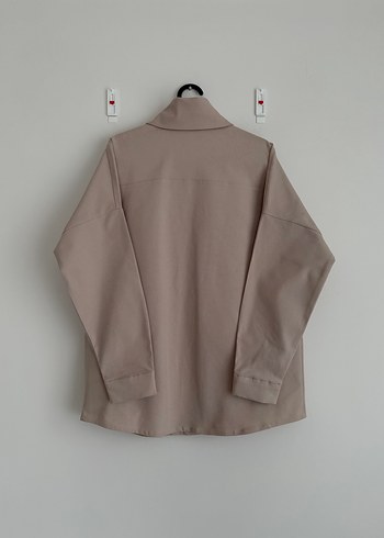 İpekyol Jean Bej Gömlek L Beden - Görsel 4