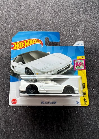 Hot Wheels Beyaz '90 Acura NSX Oyuncak Araba