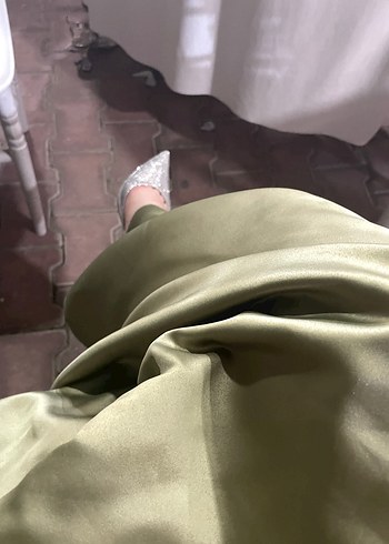 Zara Gri Yılan Desenli Stiletto Abiye Ayakkabı