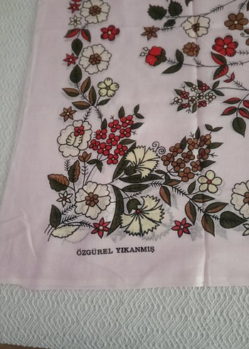 Çiçek Desenli Bohem yazma - Görsel 2