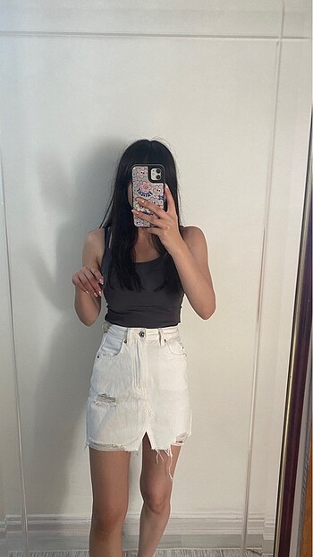 Stradivarius 32 Beden Kot Etek