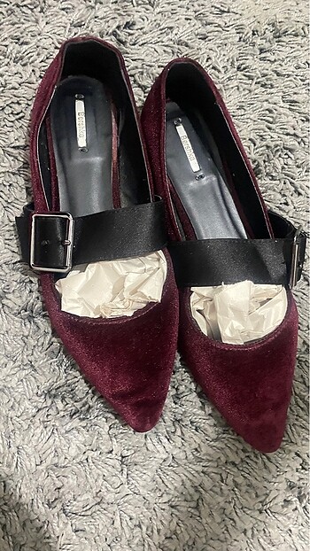 Bershka Kadife 37 Beden Babet