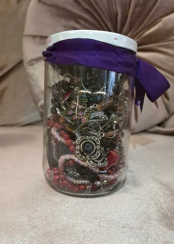 Gotik Bohem Tarzlarda Takı Kavanozu Büyük Boy - Görsel 4