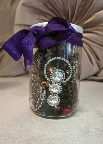 Gotik Bohem Tarzlarda Takı Kavanozu Büyük Boy - Görsel 2