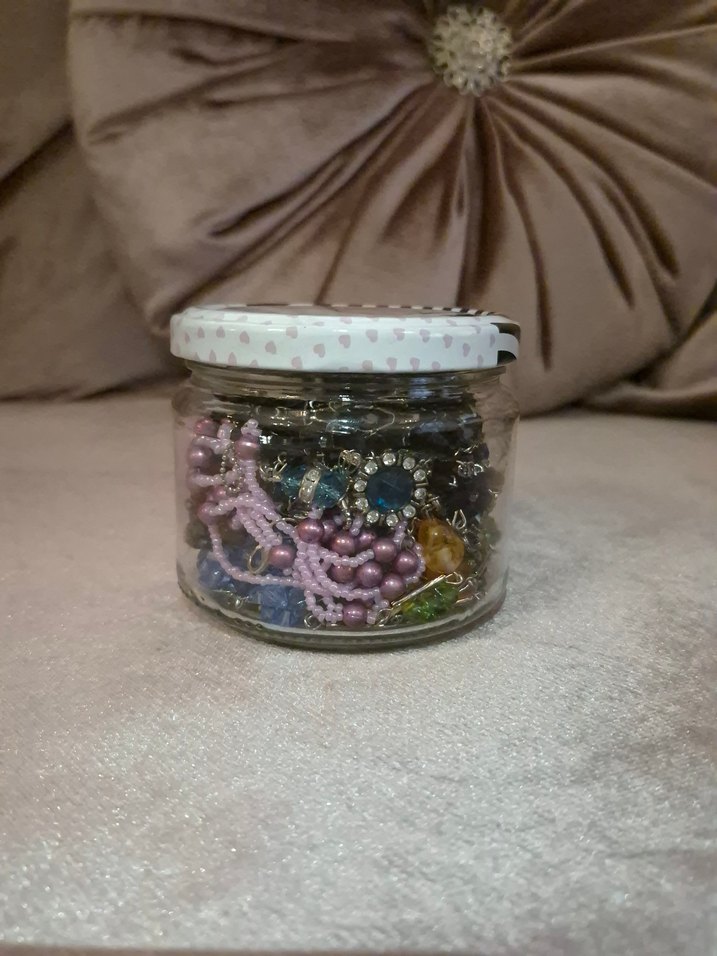 Vintage Bohem Takı Kavanozu - Görsel 3