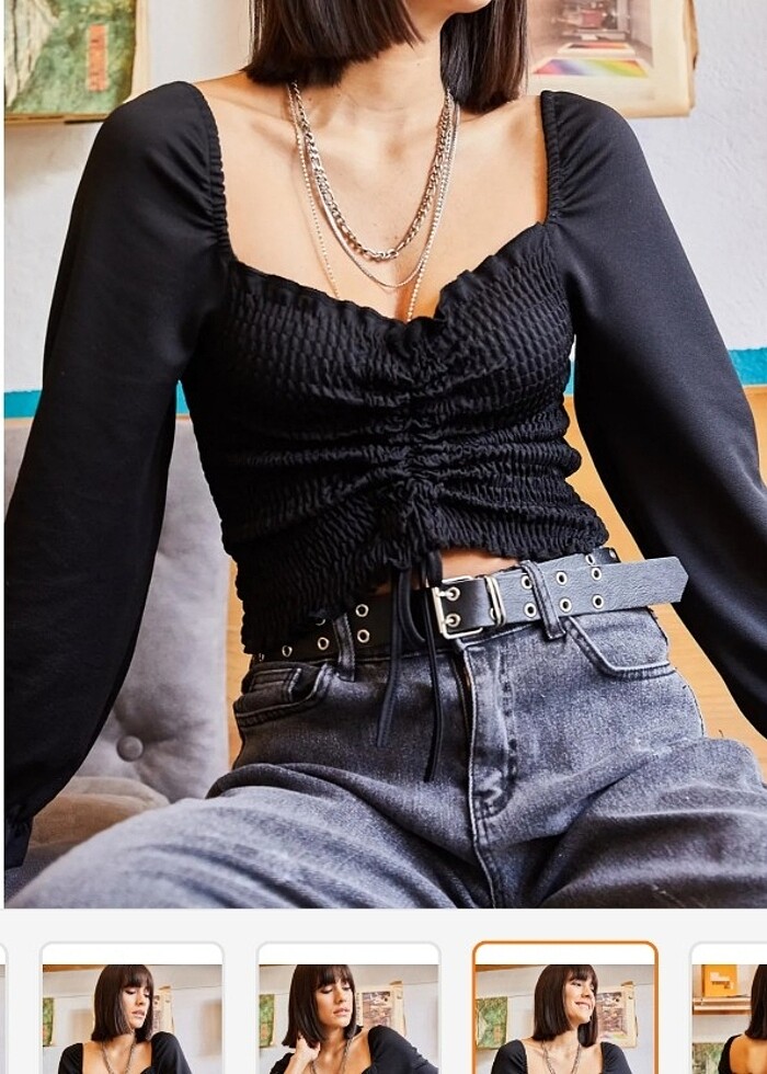 Kadın bluz - Görsel 4