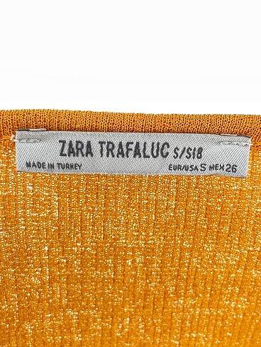 s Beden sarı Renk Zara Bluz %70 İndirimli.