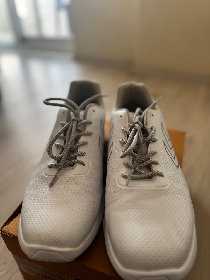 Beyaz Bağcıklı erkek Spor Ayakkabı - Görsel 3