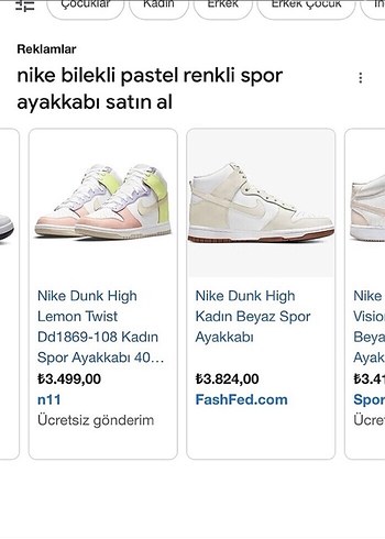 Nike Nike Kadın Çok Renkli Bağcıklı Spor Ayakkabı