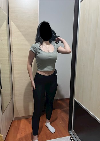 xs Beden siyah Normal Boy Kadın Tayt spor taytı hummel