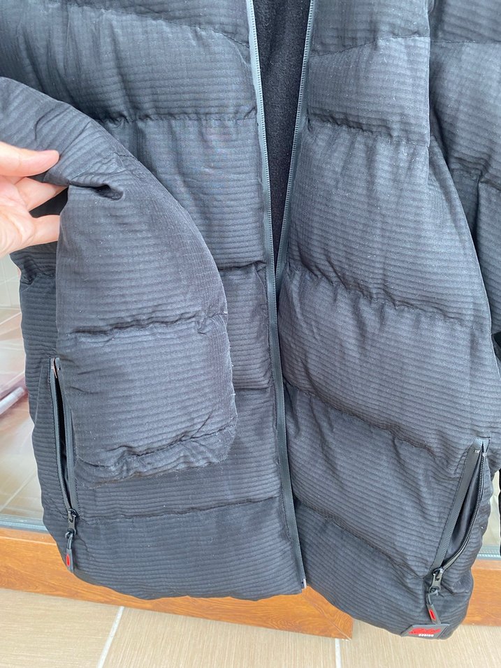 Gri Erkek Fermuarlı Sokak Stili Mont - Görsel 3