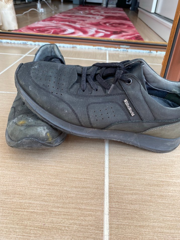 Gri Bağcıklı Erkek Spor Ayakkabı - Görsel 2