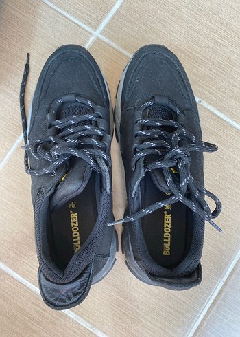 Erkek Siyah Gri Street Wear Bağcıklar - Görsel 5