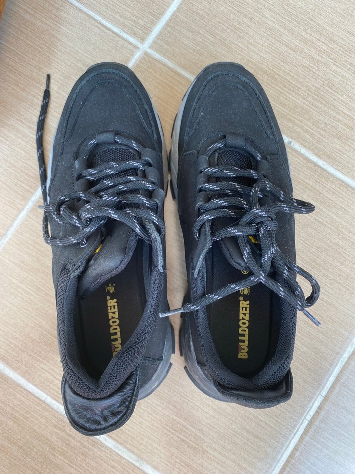 Erkek Siyah Gri Street Wear Bağcıklar - Görsel 5